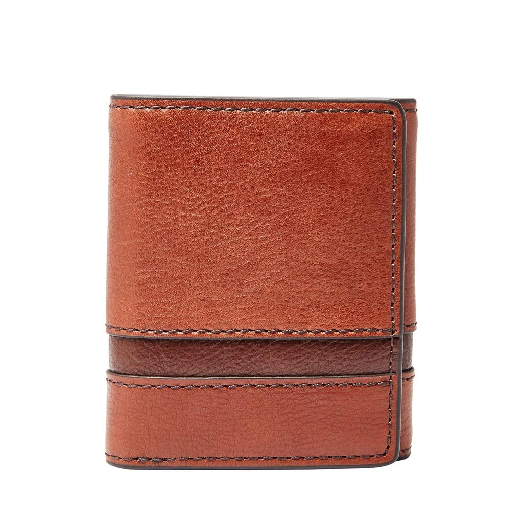 商品Fossil|Fossil Men's Easton RFID Leather Trifold,价格¥180,第1张图片