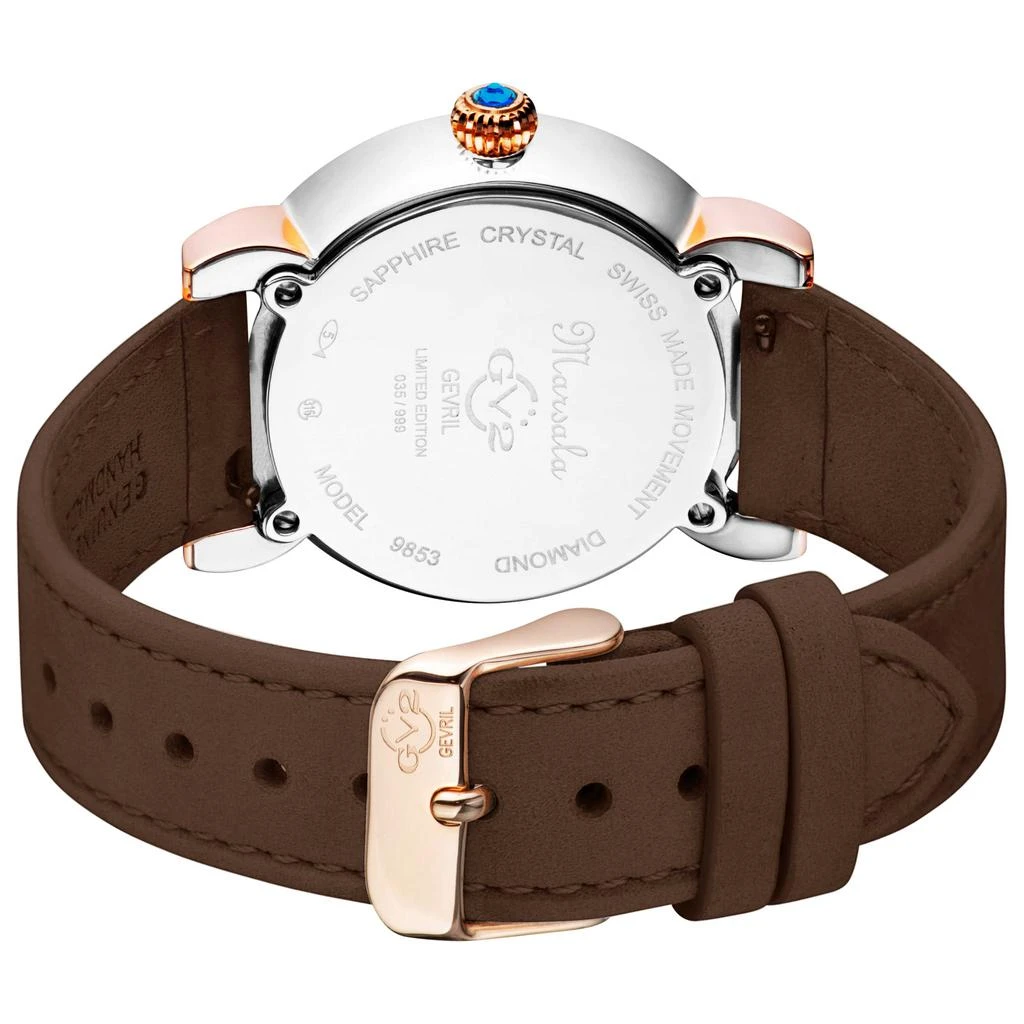 商品Gevril|GV2 by Gevril Women's Watch 9855,价格¥1872,第2张图片详细描述