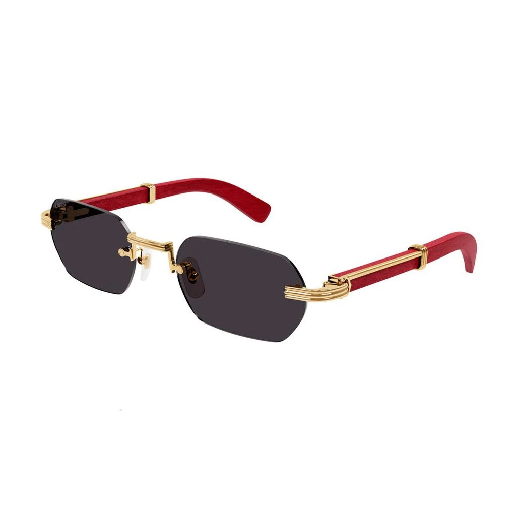 商品Cartier|Cartier Rectangle Frameless Sunglasses,价格¥15566,第2张图片详细描述