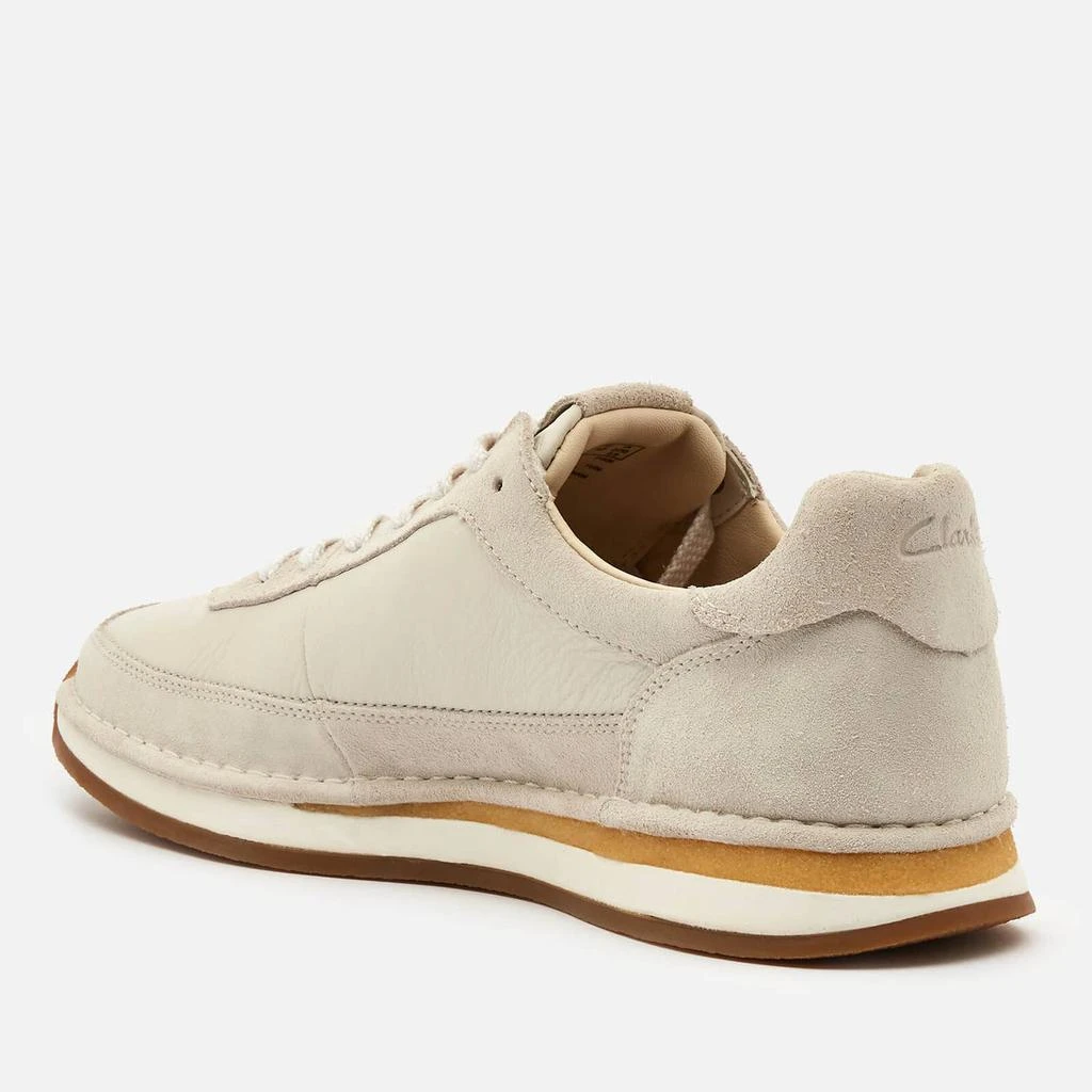 商品Clarks|CLARKS MEN'S CRAFTRUN LACE TRAINERS - WHITE,价格¥578,第2张图片详细描述