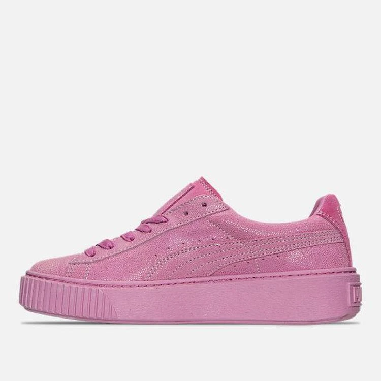 商品Puma|女士绒面平底休闲鞋,价格¥409,第4张图片详细描述