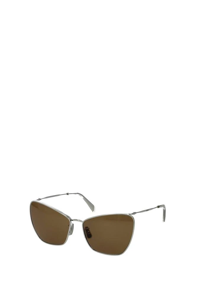 商品Celine|Sunglasses Metal Silver Nicotine,价格¥1193,第1张图片