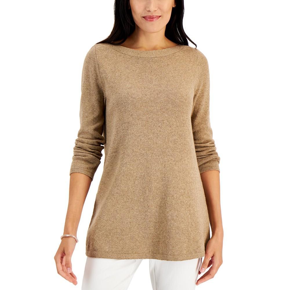 商品Karen Scott|Women's Tunic Sweater, Created for Macy's,价格¥132,第3张图片详细描述