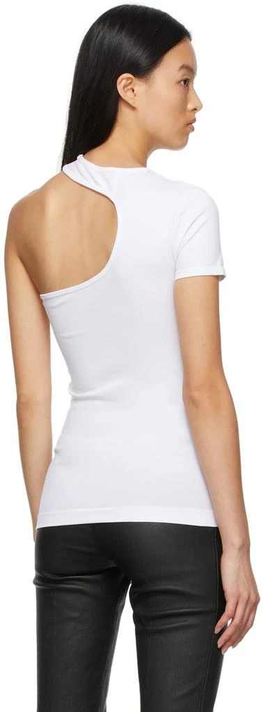 商品Helmut Lang|White Seamless Cut-Out T-Shirt,价格¥337,第3张图片详细描述