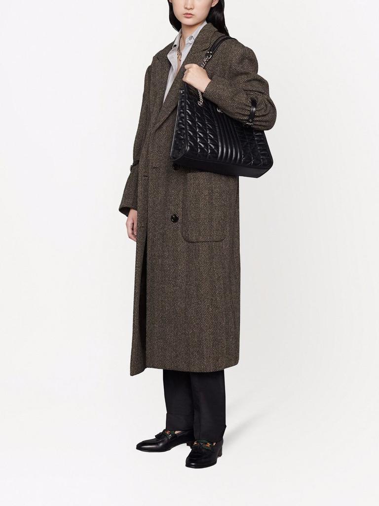 商品Gucci|GUCCI - Gg Marmont Leather Shopping Bag,价格¥15603,第7张图片详细描述
