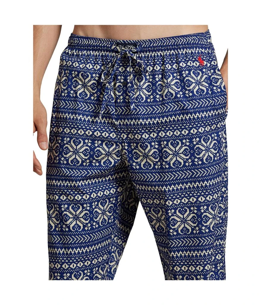 商品Ralph Lauren|Folded Woven Long Sleeve PJ Top & PJ Pants,价格¥844,第4张图片详细描述