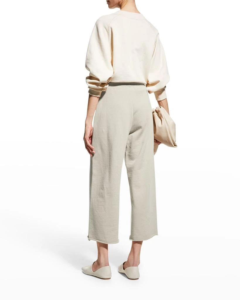 商品Vince|Wide-Leg Cropped Sweatpants,价格¥636,第4张图片详细描述