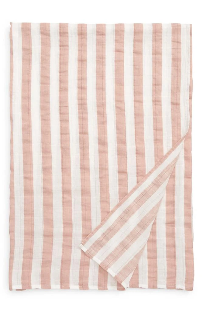 商品Nordstrom|Kids' Nordstrom Cotton Swaddle Blanket,价格¥45,第1张图片