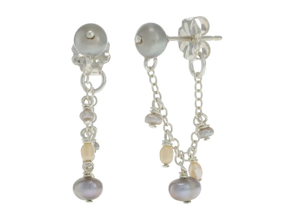商品Chan Luu|Cascading Pearl Chain Earring,价格¥430,第1张图片