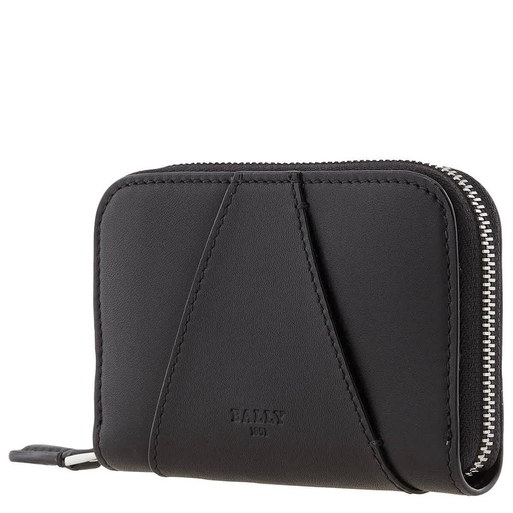 商品Bally|Black/Palladio Angye Leather Zip-Around Wallet,价格¥1464,第2张图片详细描述