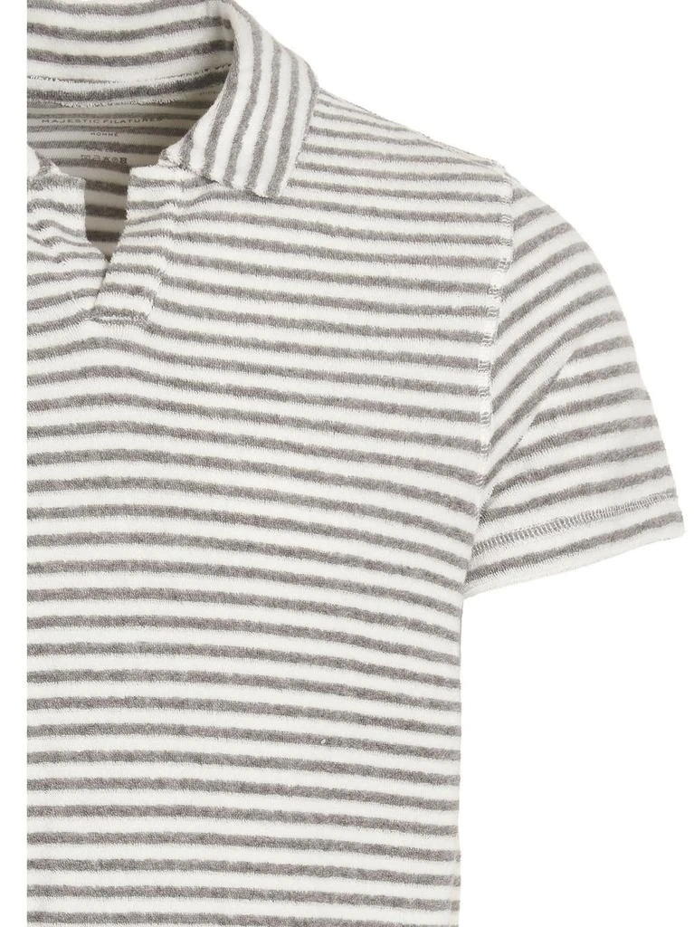 商品MAJESTIC FILATURES|Majestic Filatures Terry Polo Shirt,价格¥780,第3张图片详细描述