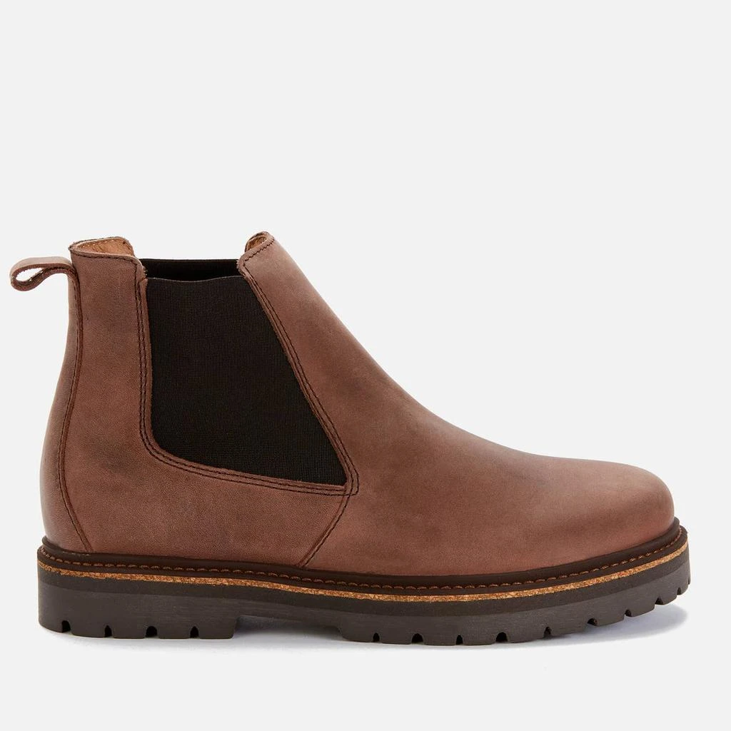 商品Birkenstock|BIRKENSTOCK WOMEN'S STALON NUBUCK CHELSEA BOOTS - MOCCA,价格¥1119,第1张图片