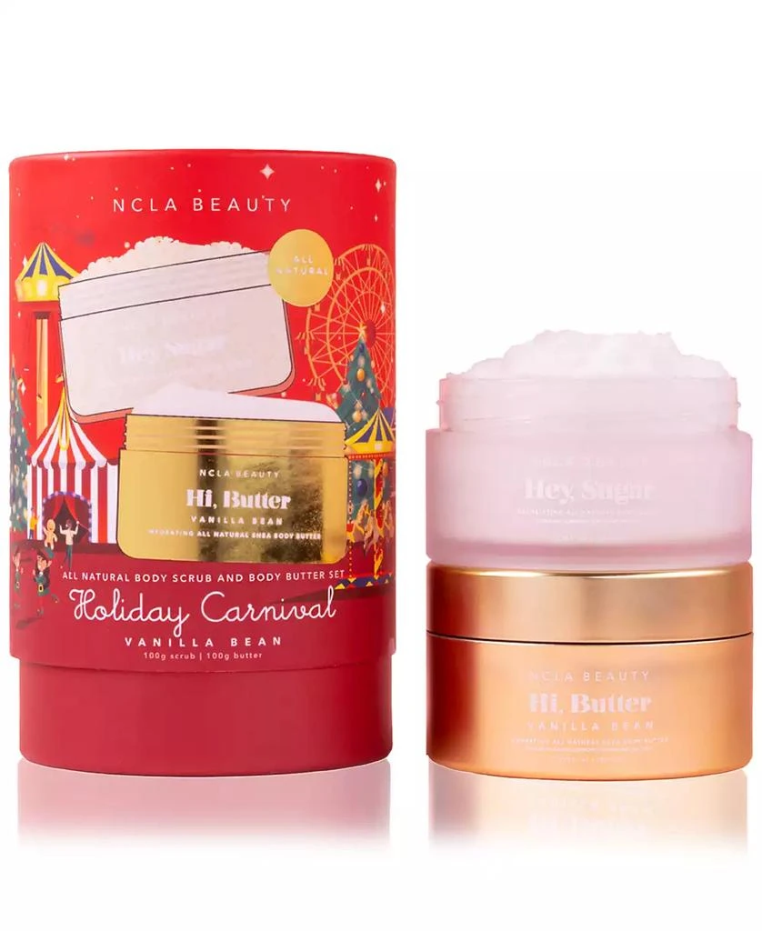 商品NCLA Beauty|2-Pc. Holiday Carnival Vanilla Bean Body Scrub & Body Butter Set,价格¥270,第1张图片