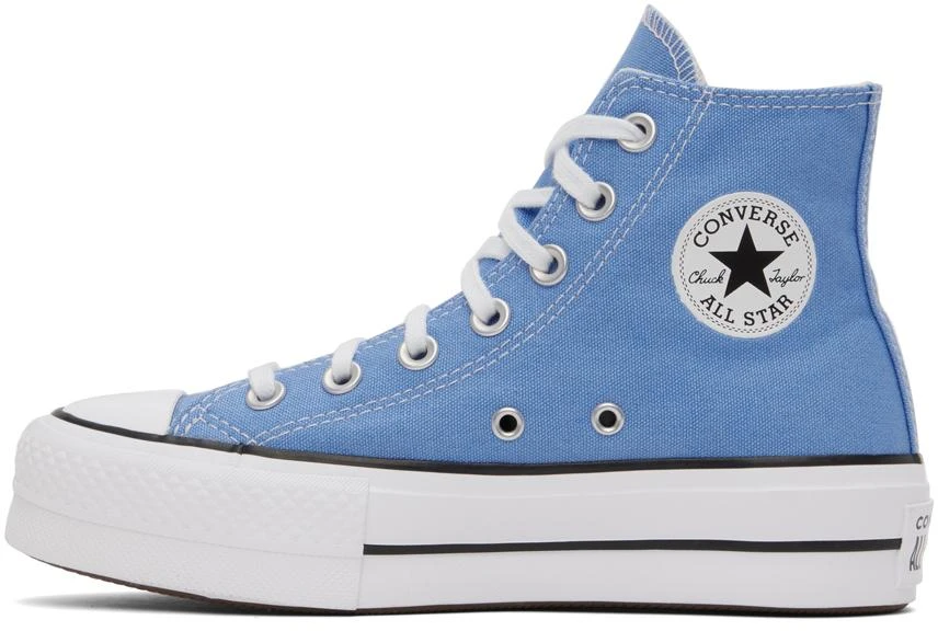 商品Converse|Blue All Star Lift High-Top Sneakers,价格¥296,第3张图片详细描述