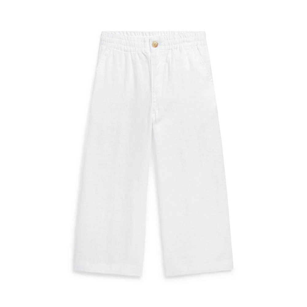 商品Ralph Lauren|Toddler Girls Wide-Leg Pants,价格¥114,第2张图片详细描述