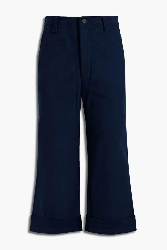 商品Acne Studios|Cropped stretch-cotton pants,价格¥1062,第1张图片