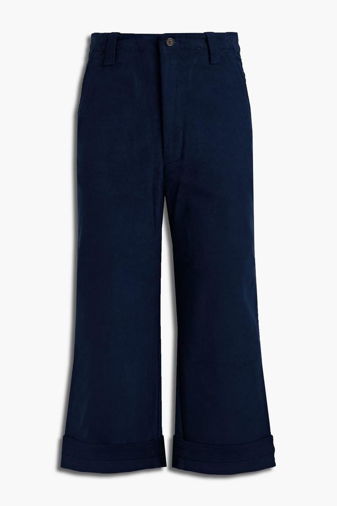 商品Acne Studios|Cropped stretch-cotton pants,价格¥1010,第1张图片