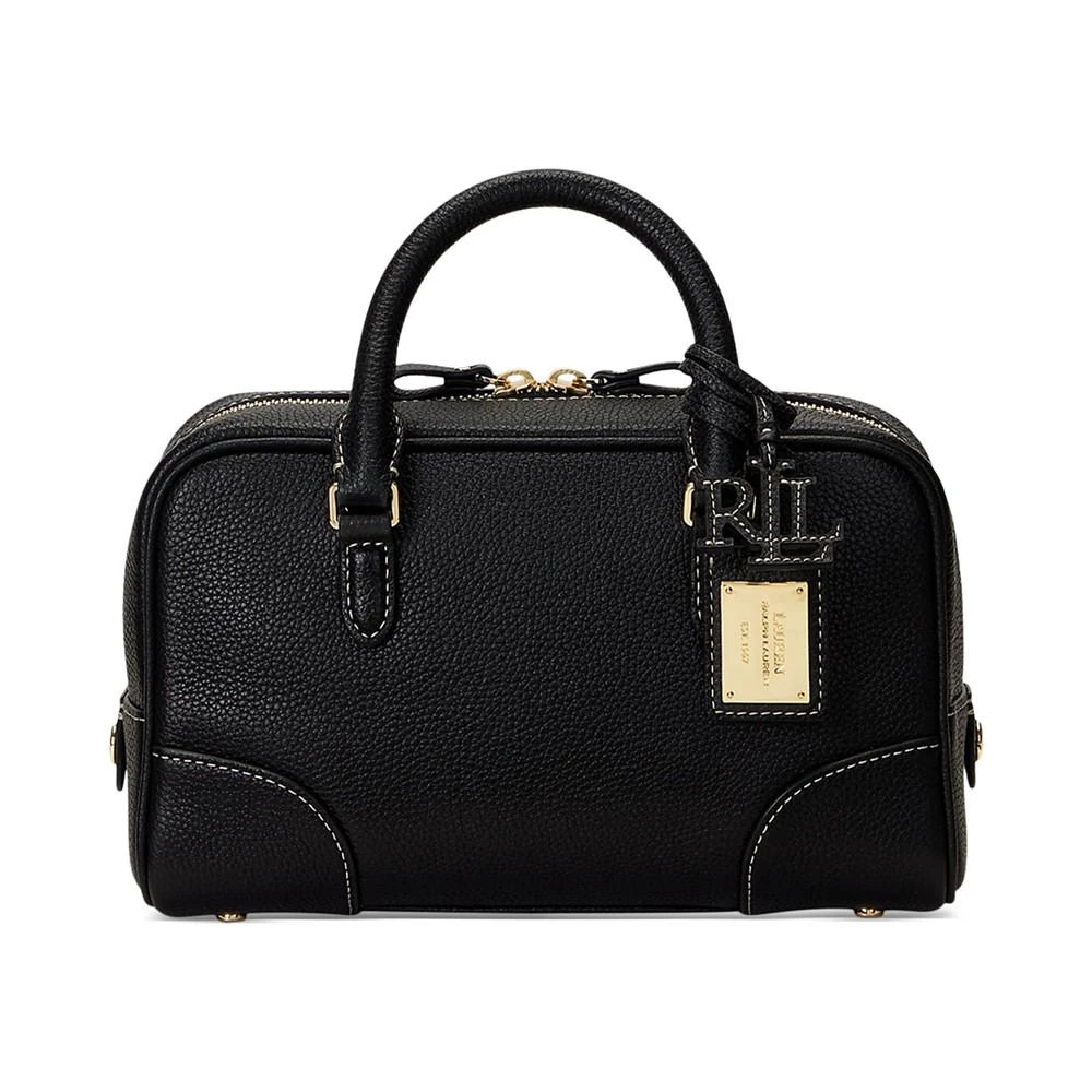 商品Ralph Lauren|Pebbled Leather Small Emerie Satchel,价格¥2410,第1张图片