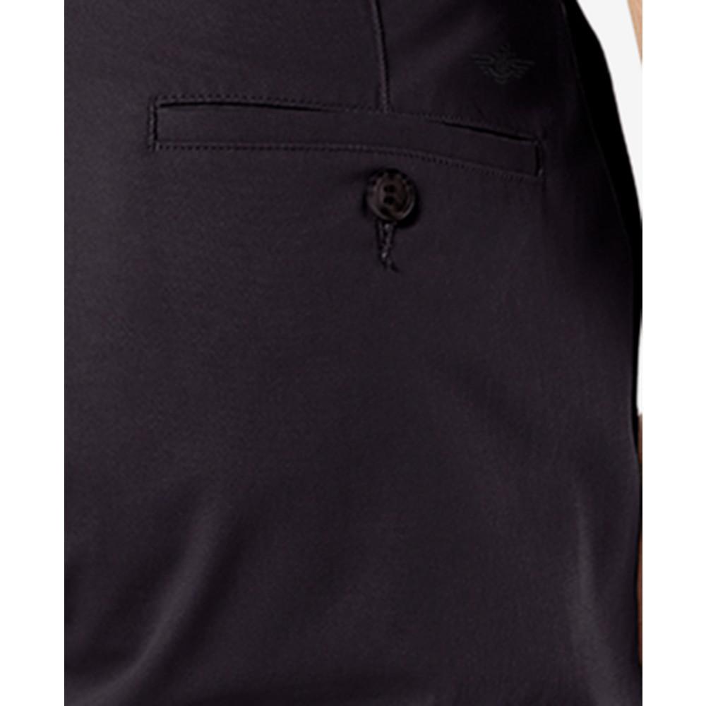Men's Signature Lux Cotton Athletic Fit Stretch Khaki Pants商品第5张图片规格展示