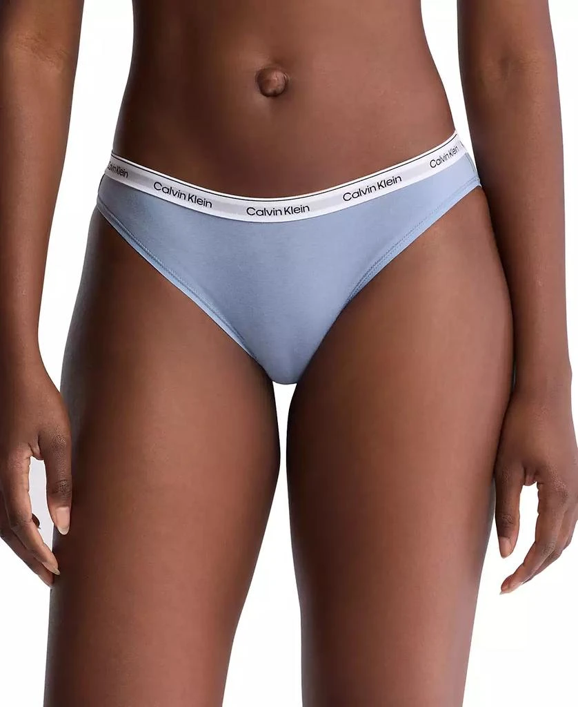 商品Calvin Klein|Women's 5-Pk. Modern Logo Low-Rise Bikini Underwear QD5208,价格¥207,第2张图片详细描述