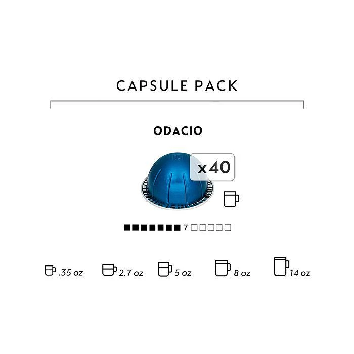 Vertuo Odacio Capsules, 40 Count 商品