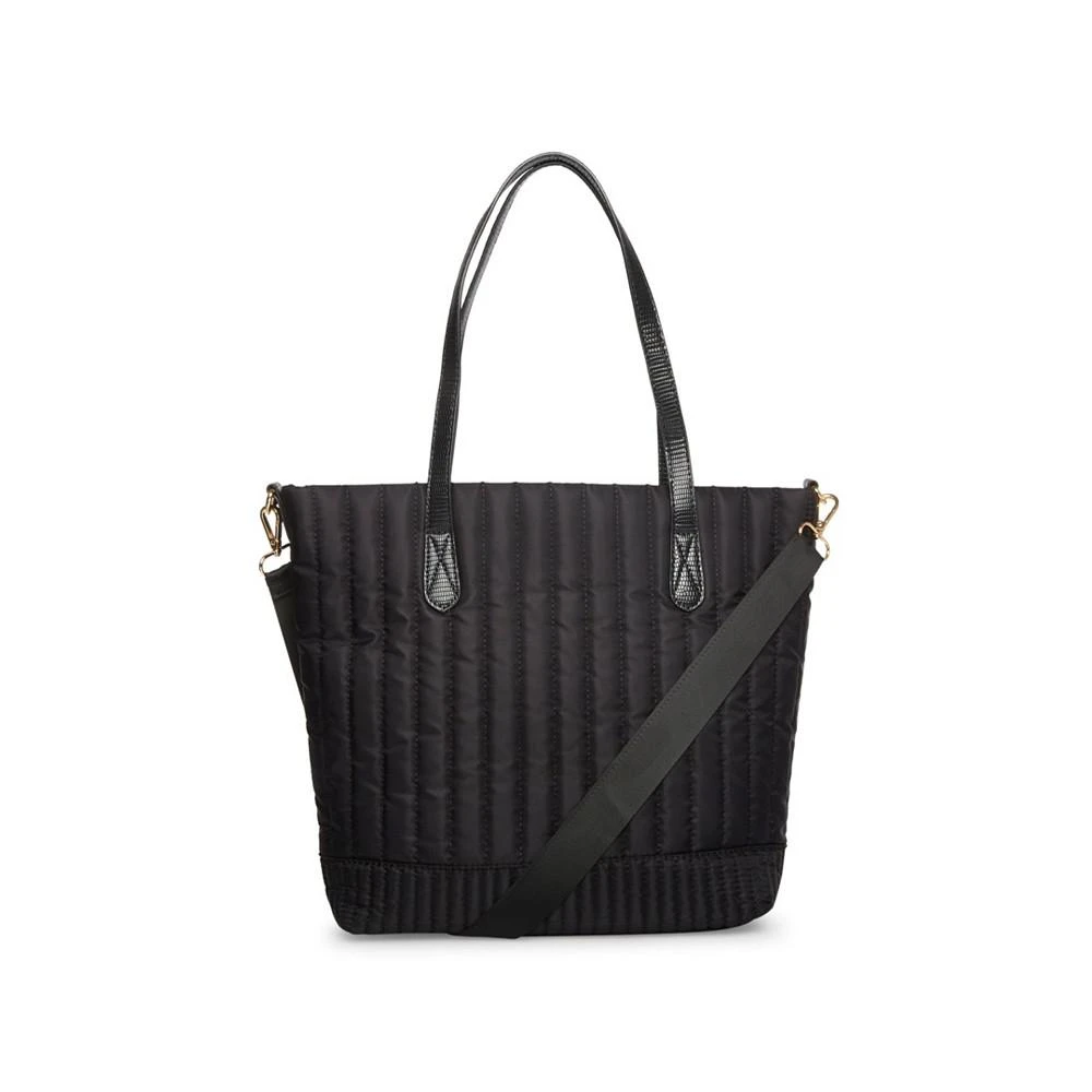 商品Anne Klein|Women's Quilted Medium Nylon Tote with Pouch,价格¥640,第3张图片详细描述