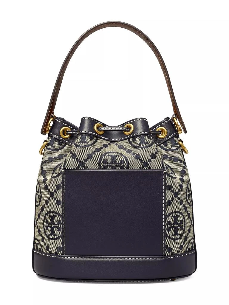 商品Tory Burch|T Monogram Jacquard Bucket Bag,价格¥3532,第3张图片详细描述