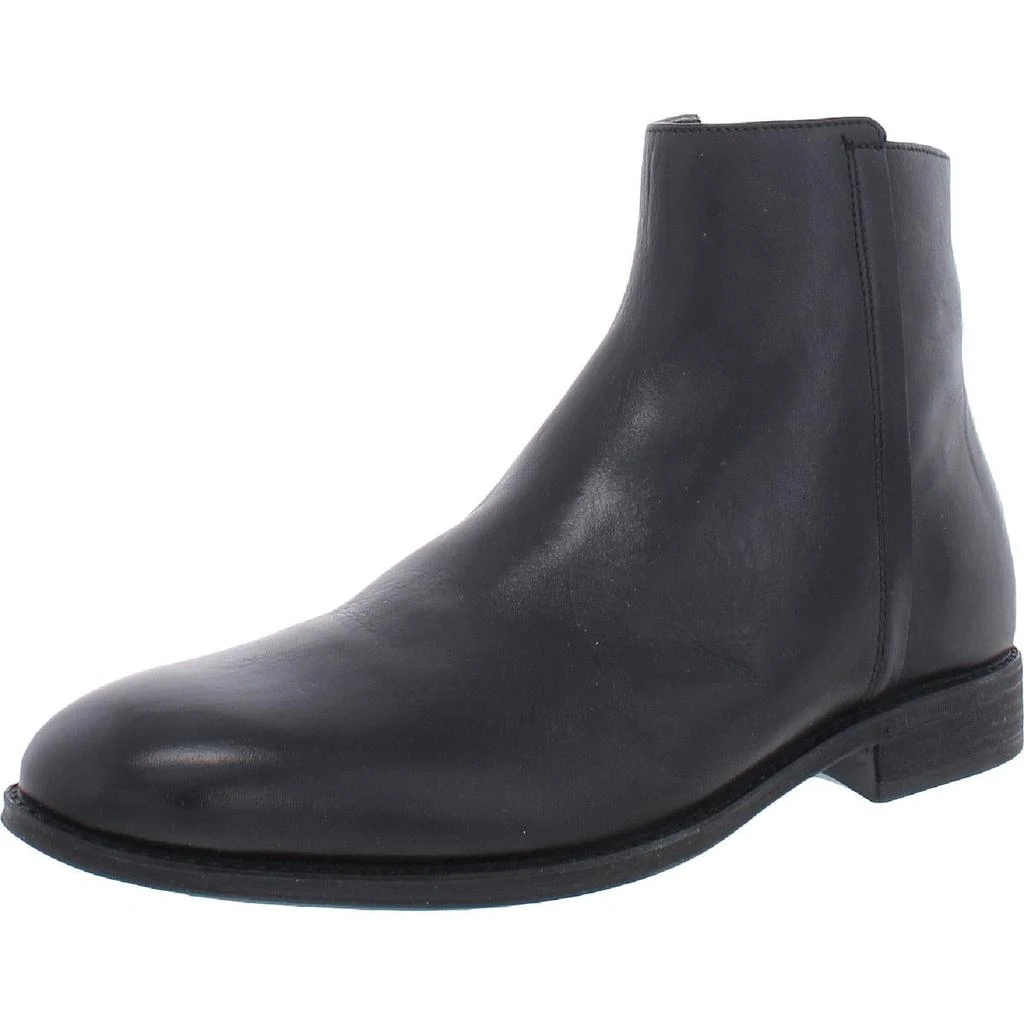 商品Steve Madden|Steve Madden Mens Wilder Leather Laceless Ankle Boots,价格¥284,第1张图片