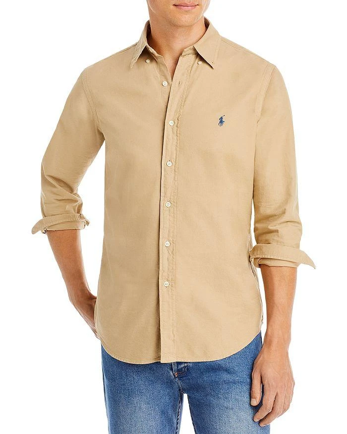 商品Ralph Lauren|男式 经典版型成衣染色牛津衬衫,价格¥956,第1张图片详细描述