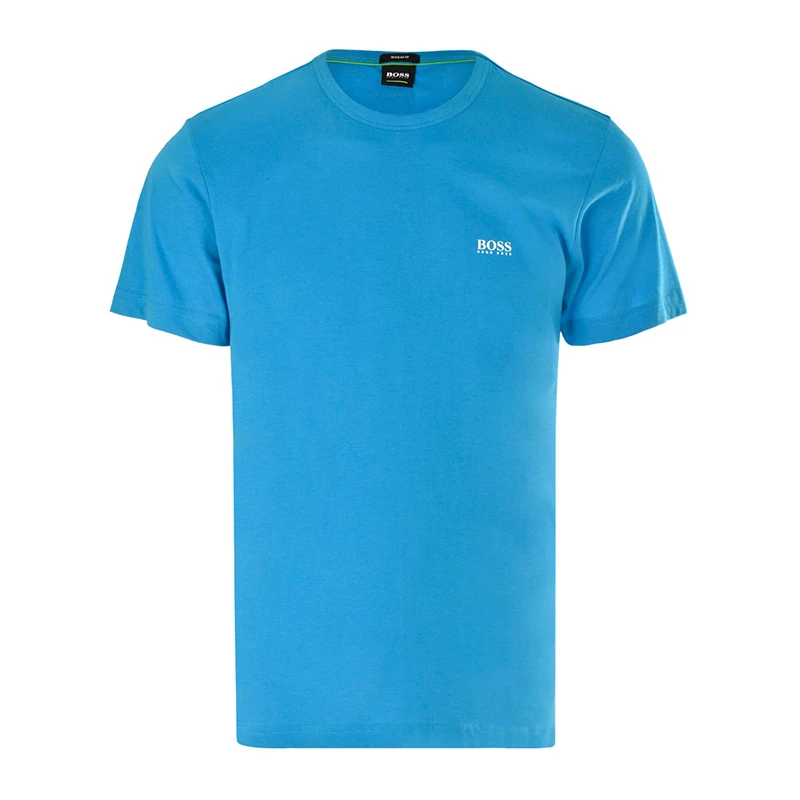 商品Hugo Boss|Hugo Boss 雨果博斯 男士短袖T恤蓝色 TEE-50399333-431,价格¥367,第1张图片