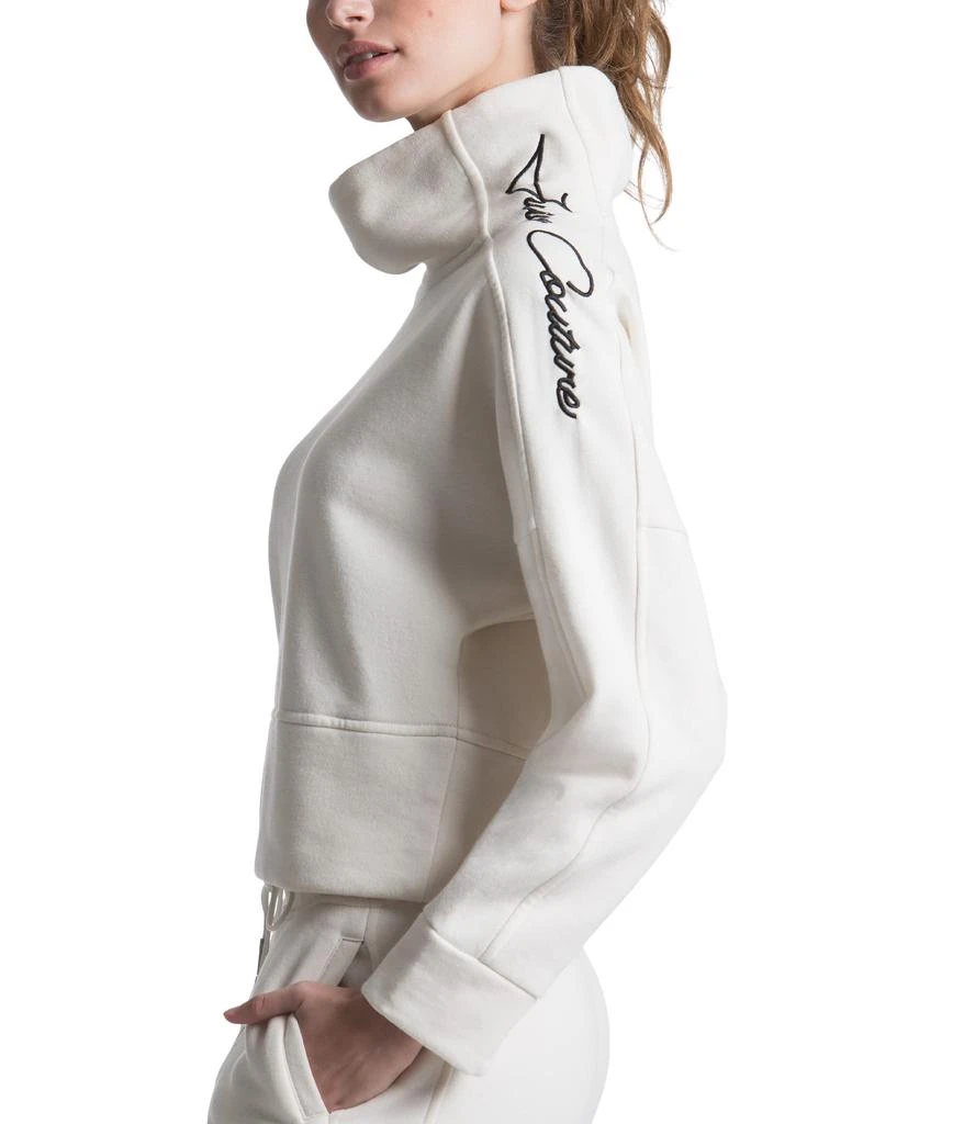 商品Juicy Couture|High Neck Fleece Pullover,价格¥237,第3张图片详细描述