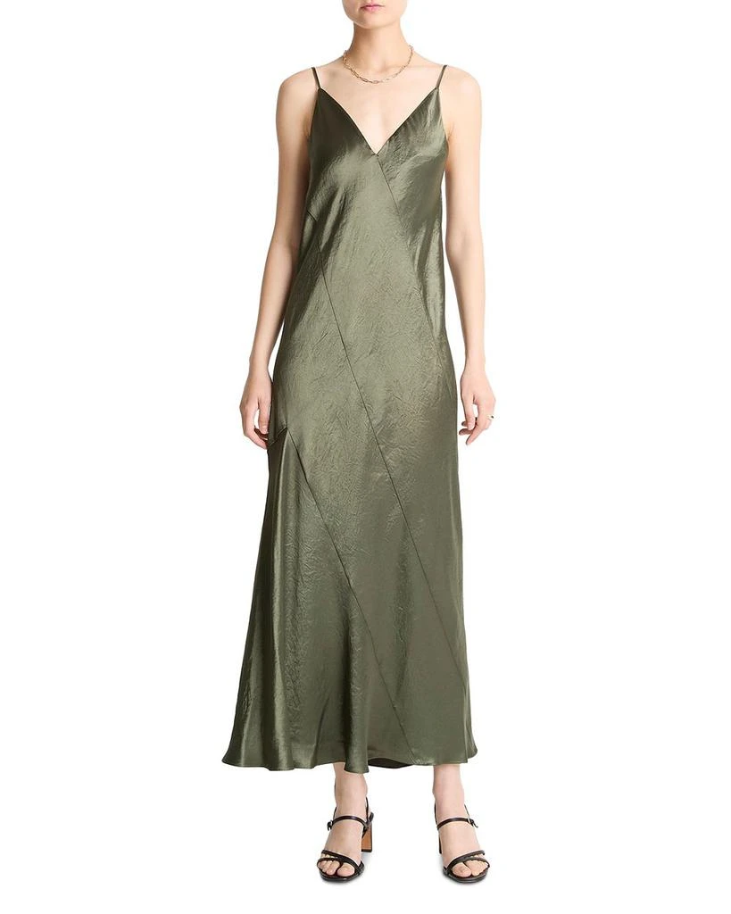 商品Vince|Paneled Bias Slip Dress,价格¥4159,第1张图片