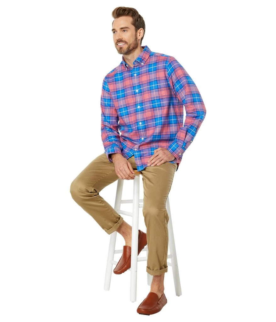 商品Vineyard Vines|Classic Fit Plaid Island Twill Shirt,价格¥435,第4张图片详细描述