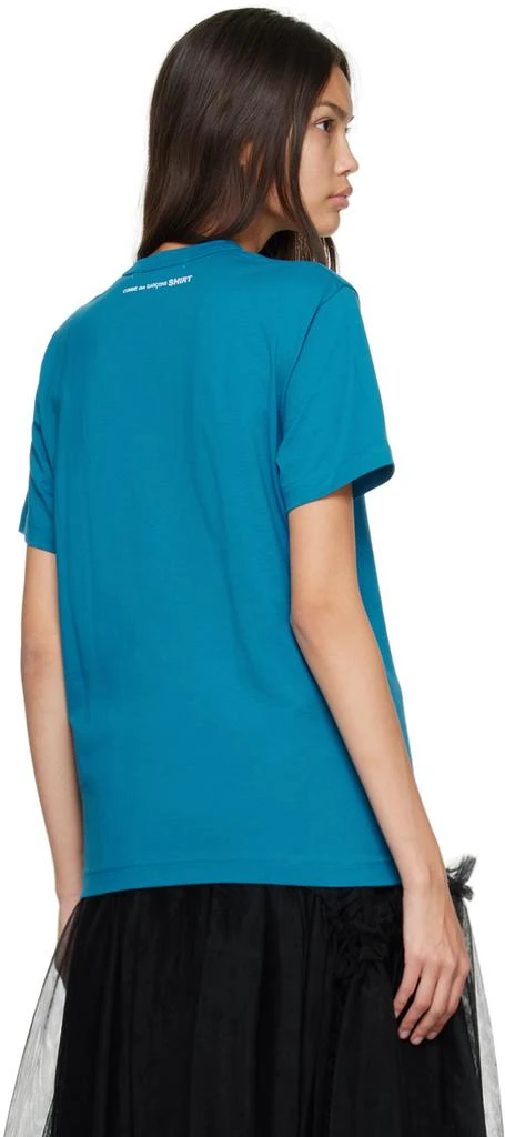商品Comme des Garcons|Blue Printed T-Shirt,价格¥285,第3张图片详细描述