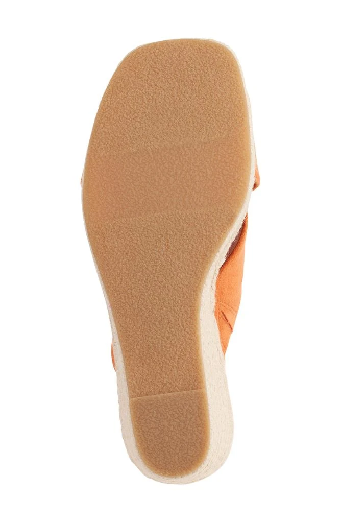 商品DKNY|Maryn Espadrille Wedge Platform Sandal,价格¥162,第5张图片详细描述