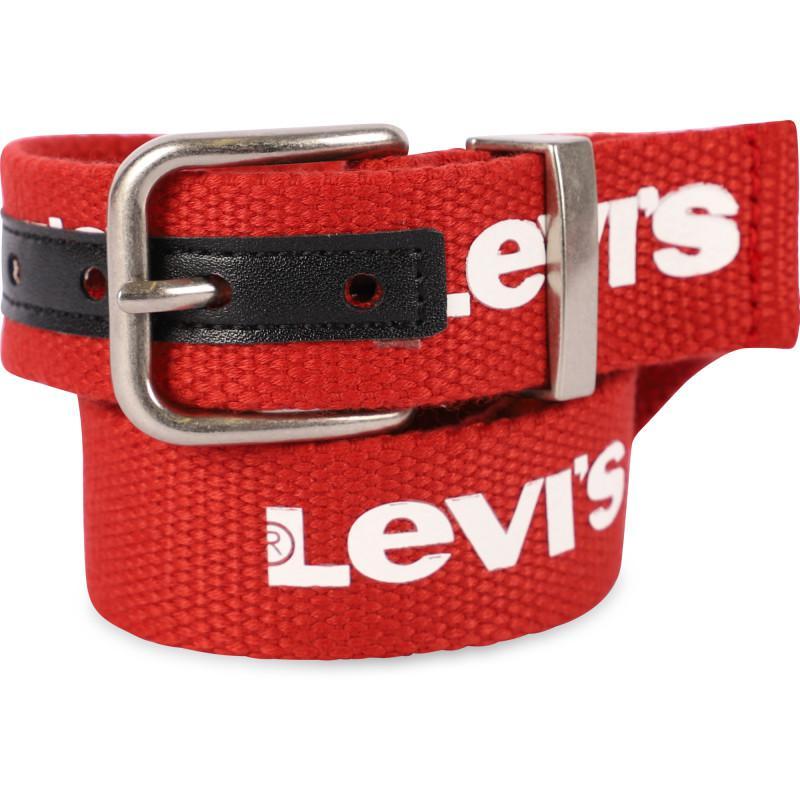 商品Levi's|Logo belt in red,价格¥193,第1张图片