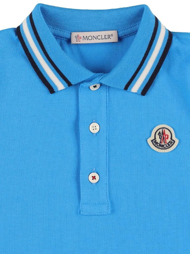 商品Moncler|Cotton Piquet Polo Shirt,价格¥996,第1张图片详细描述