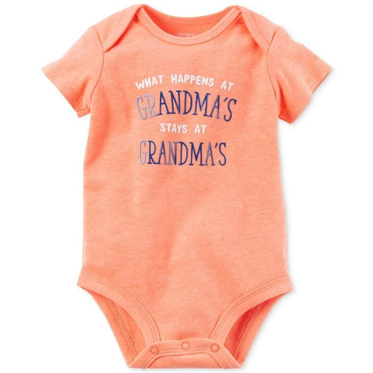 商品Carter's|What Happens At Grandma's Bodysuit, Baby Boys (0-24 months),价格¥45,第1张图片