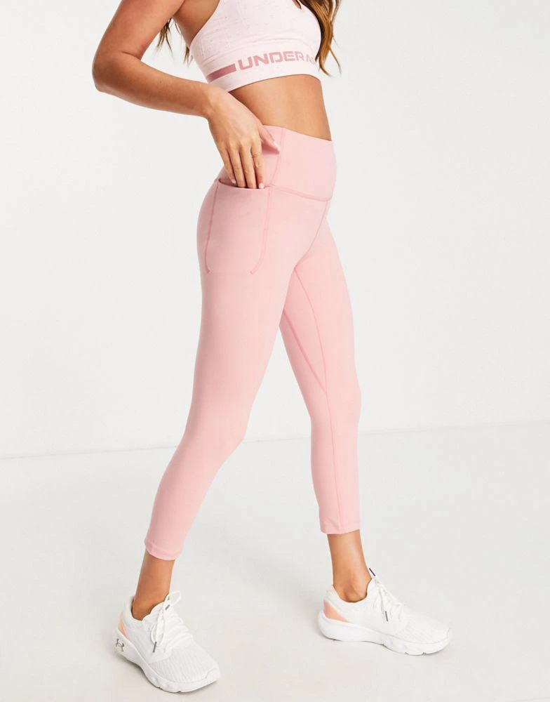 商品Under Armour|Under Armour Meridian cropped leggings in pink,价格¥199,第3张图片详细描述