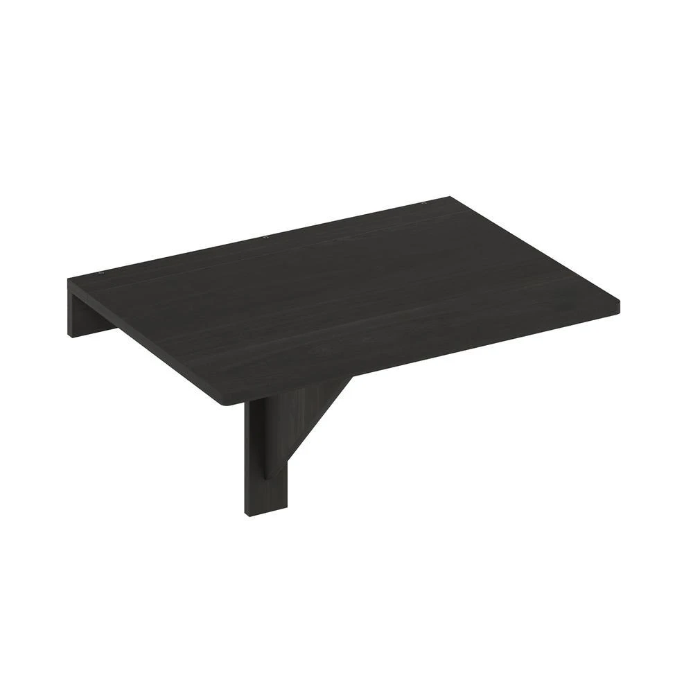 商品Furinno|Hermite Wall Mounting Folding Table, Espresso,价格¥538,第1张图片