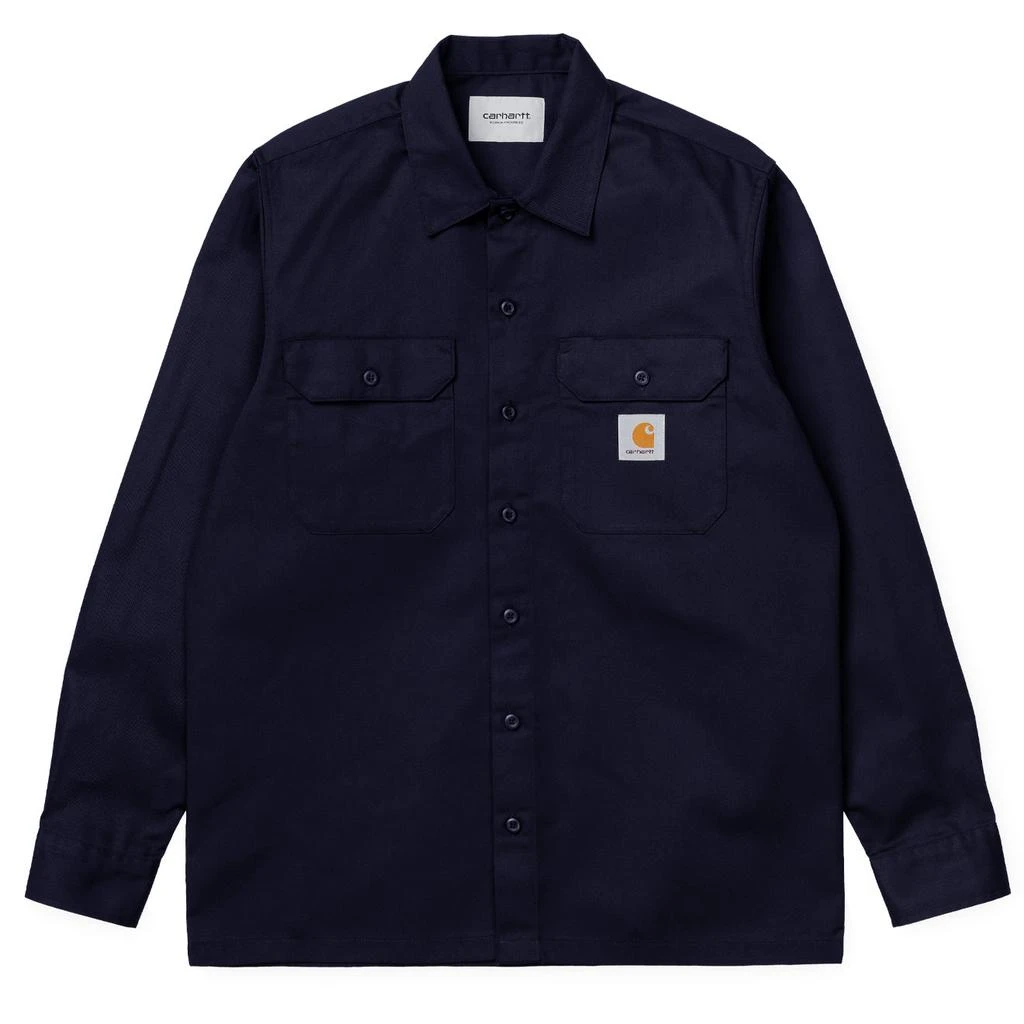 商品Carhartt|Carhartt L/S Master Shirt Dark Navy,价格¥659,第1张图片