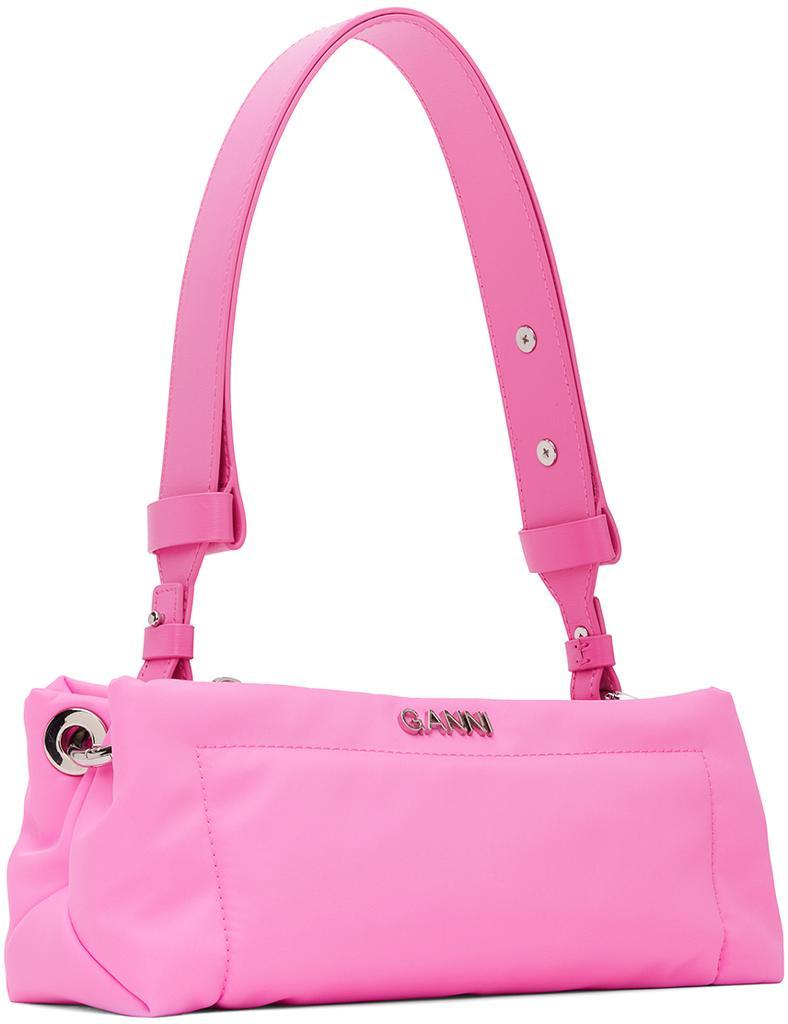 商品Ganni|Pink Pillow Baguette Bag,价格¥1817,第4张图片详细描述