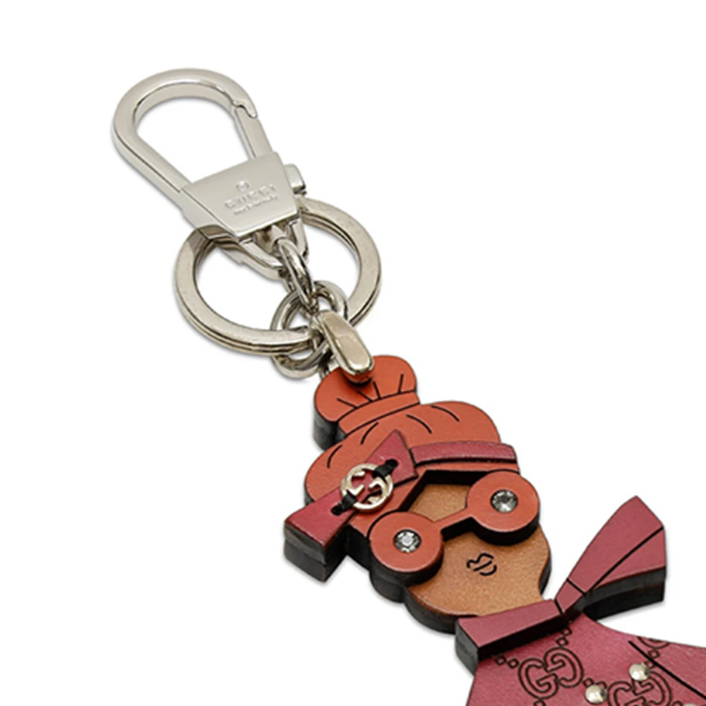 GUCCI 娃娃钥匙扣粉色 389046-BGZ6N-8462 商品