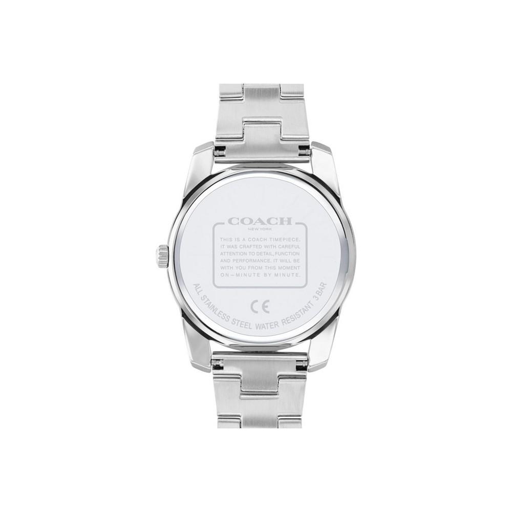 商品Coach|Women's Preston Pave Stainless Steel Bracelet Watch,价格¥3055,第5张图片详细描述