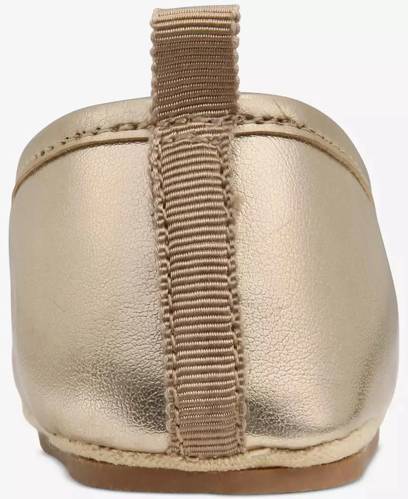 商品First Impressions|Baby Girls Metallic Ballet Flats, Macy's Exclusive,价格¥251,第3张图片详细描述