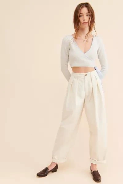 商品4SI3NNA|4SI3NNA Kani Check Wrap Top,价格¥150,第4张图片详细描述