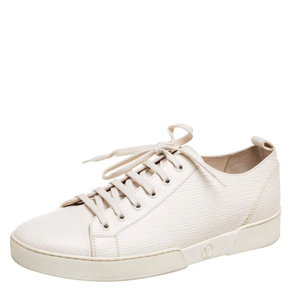 商品[二手商品] Louis Vuitton|Louis Vuitton Cream Epi Leather Match Up Sneakers Size 40.5,价格¥5156,第1张图片