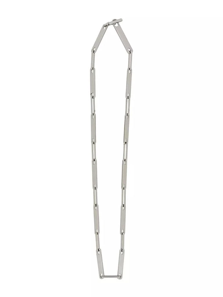 商品Yves Saint Laurent|Plaque Chain Necklace In Metal,价格¥4122,第2张图片详细描述