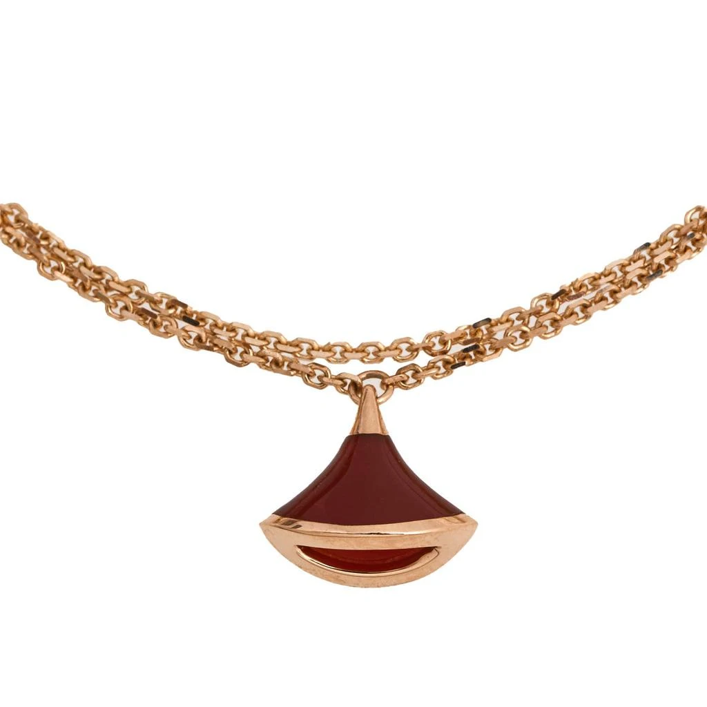 商品[二手商品] BVLGARI|Bvlgari Divas' Dream Carnelian 18K Rose Gold Bracelet M/L,价格¥12056,第2张图片详细描述