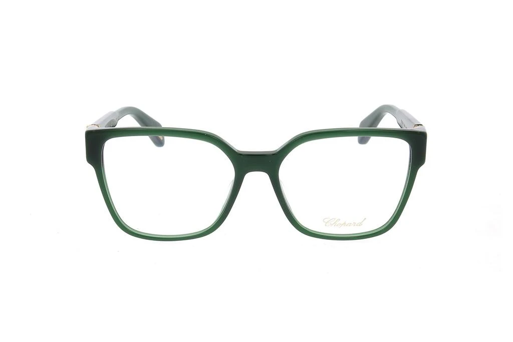 商品Chopard|Chopard Eyewear Square Frame Glasses,价格¥6768,第1张图片